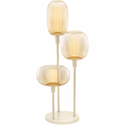 Ledvance - decor stick floor: Lampe sur pied, 3 x E27, beige, acier inoxydable, scénarios lumineux personnalisés, idéale pour les espaces de vie,