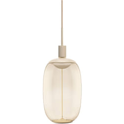 Ledvance - Vintage Pendelleuchte: Suspension, beige, scénarios lumineux personnalisés, acier inoxydable, idéale pour les espaces de vie, design