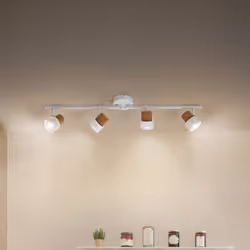 Spot LEDVANCE DECOR CORK - Blanc - 4 x 34W 920lm - Têtes réglables - Intérieur