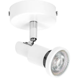 Led spot GU10: 1 x 3,4W, 230lm, blanc, température de couleur de 2 700K, lumière chaude, design intemporel, ampoule led interchangeable, idéale pour