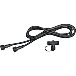 Endura hybrid connector Composants pour lampes hybrides, noir, plastique, IP67, solaire et réseau, applications polyvalentes, installation facile.