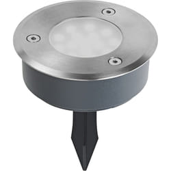 Ledvance - endura hybrid inground Applique extérieure hybride, 1W, 70lm, lumière blanc chaud, 3000K, inoxydable, IP44 & IP67, solaire et réseau.