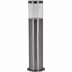 Bornes et appliques avec boîtier en acier inoxydable, culot E27 et capteur en option. Caractéristiques du produit : options d ...