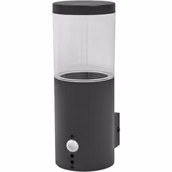 Bornes et appliques avec boîtier en acier inoxydable, culot E27 et capteur en option. Caractéristiques du produit : options d ...