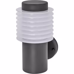 Appliques avec boîtier en acier inoxydable, diffuseur mat et capteur en option. Caractéristiques du produit : options de déte ...