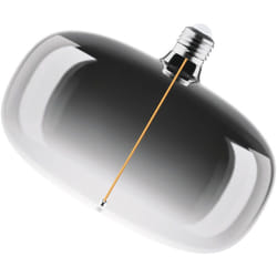 Osram - Vintage 1906 Big Elipse est une à intensité variabavec un filament en forme d'ellipse. Il offre 4 w pour 60 lm,E27, design fumé, diamètre 215