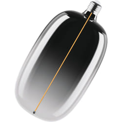 OSRAM Vintage 1906 Big Elipse Oval est une à intensité variabavec un filament en forme d'ellipse. Il offre 4,8 W pour 100 lm,E27, design fumé,