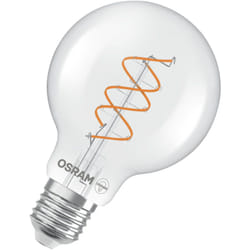 Osram - Vintage 1906 Globe est une blanc chaud à intensité variaben forme de bouclassique avec un filament en spirale. Eloffre 7,2 w pour 806 lm,E27,
