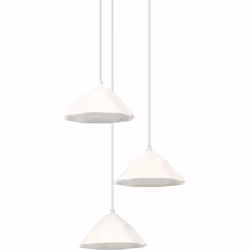 Luminaires décoratifs en papier mâché avec douilles E14 et E27. Caractéristiques du produit: Matériau du boîtier : métal et p ...
