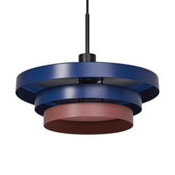 Suspension LEDVANCE Décor Couches E27 Bleu - Blanc - Chambre - Métal - LED - Classique - Intemporel