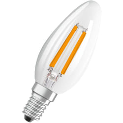 Osram - en forme de mini bougie classique, avec filament led décoratif, classe d'efficacité énergétique a, E14, 1,2 w, 255 lm, 2700 k, blanc chaud.