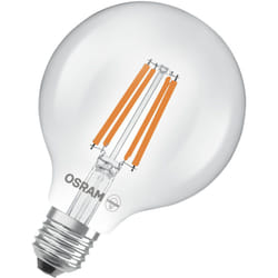 Osram - de forme Edison classique, avec filament led décoratif, classe d'efficacité énergétique a, E27, 5 w, 1055 lm, 4000 k, blanc froid. Sans