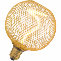 Lampe à filament spirale dans un boîtier métallique. Caractéristiques du produit: La lampe intégrée à la matrice présente un  ...