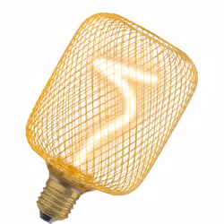 Lampe à filament spirale dans un boîtier métallique. Caractéristiques du produit: La lampe intégrée à la matrice présente un ...
