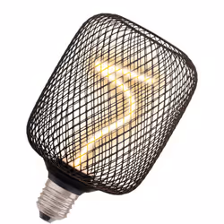 Lampe à filament spirale dans un boîtier métallique. Caractéristiques du produit: La lampe intégrée à la matrice présente un ...
