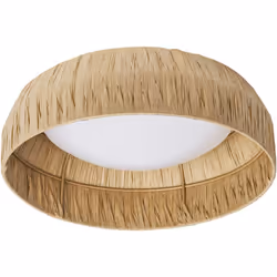 Lampes décoratives en papier de bambou durable avec douille E27 ou LED intégrée. Caractéristiques du produit : Matériau du bo ...
