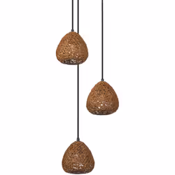 Lampes décoratives en papier et métal avec douille E27 en papier et métal. Caractéristiques du produit : Matériau du boîtier  ...
