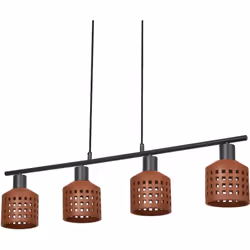 Lumières décoratives en argile avec ampoules remplaçables. Caractéristiques du produit : Matériau du boîtier : métal et argil ...