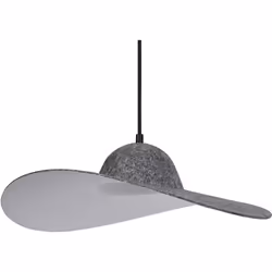 Lampe décorative en feutre avec douille E27. Caractéristiques du produit : Matériau du boîtier : feutre. Câble textile. Avant ...