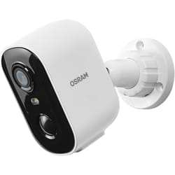 Osram Caméra Extérieure Smart+ Wifi Batterie Solaire 4mp 2k Ip66 Blanche Caméra Extérieure Solaire Smart+ Wi-fi, 4 Mp 2k Ip66, Batterie 5 200 Mah, Capteur Pir, 6 Mois, Compatible Alexa, Blanche