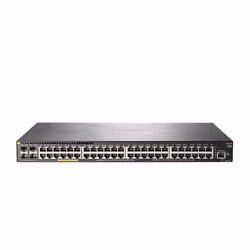Aruba 2930F 48G PoE+ 4SFP+, Géré, L3, Gigabit Ethernet (10/100/1000), Connexion Ethernet, supportant l'alimentation via ce po ...