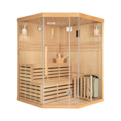 HOME DELUXE Sauna SKYLINE XL >Taille: 150 x 150 x 200 cm