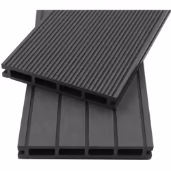 Particularités du produit: Matériau : WPC Couleur : Anthracite Kit complet Matériau durable Facile d'entretien & résistant Dé ...