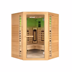 Cabine infrarouge HOME DELUXE REDSUN XXL Deluxe - Taille: 150 x 150 x 190 cm pour 4 personnes I Sauna infrarouge