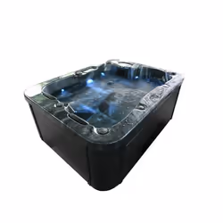 HOME DELUXE spa extérieur BLACK MARBLE PURE >Version: Pure