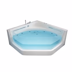 HOME DELUXE Spa dintérieur PACIFICO chauffage et fonction massage inclus Douchette à main incluse I spa intérieur