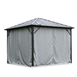 Tonnelle HOME DELUXE AZUR - rideaux