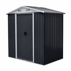 HOME DELUXE Abri de jardin BOHIO L >Taille: L - Couleur: Anthracite
