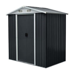 HOME DELUXE Abri de jardin BOHIO L >Taille: L - Couleur: Anthracite
