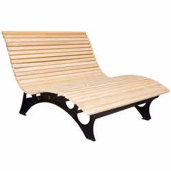 Particularités du produit: Design esthétique et unique Forme ergonomique Structure revêtue par poudre 34 lattes en bois massi ...