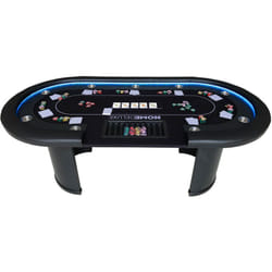 Table de poker led full house - Pour 9 personnes - Home Deluxe
