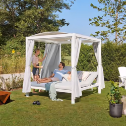 Particularités du produit: Pavillon inclus Structure revêtue par poudre Résistant à l'usure et aux intempéries Fonction de co ...