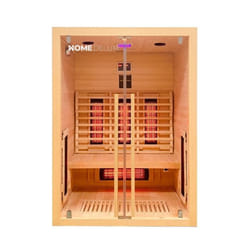 Cabine infrarouge HOME DELUXE SONORA M - Taille: 135 x 105 x 190 cm pour 2 personnes I Sauna infrarouge Bien-être