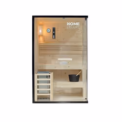 HOME DELUXE Sauna Intérieure SHADOW M >Taille: 120 x 120 x 190 cm - Nombre de personnes: 2