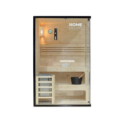HOME DELUXE Sauna Intérieure SHADOW M >Taille: 120 x 120 x 190 cm - Nombre de personnes: 2