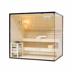 HOME DELUXE Sauna Intérieure SHADOW XL >Taille: 200 x 150 x 190 cm - Nombre de personnes: 5