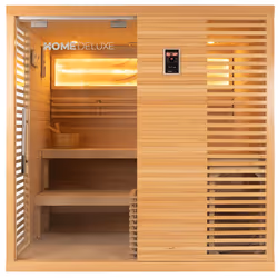 Particularités du produit: Dimensions (L x P x H) : 200 x 160 x 200 cm Matériau : bois de sapin Hemlock de haute qualité du C ...