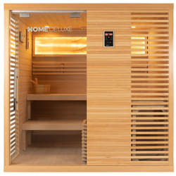 Sauna traditionnel neola - 200 x 160 cm pour 5 personnes - Home Deluxe