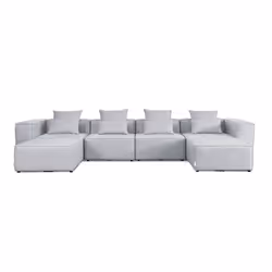Canapé HOME DELUXE VERONA XXL >Version: XXL - Taille: 415cm x 68cm x 207 cm