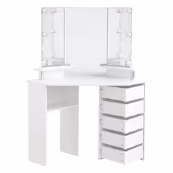 Particularités du produit: Dimensions (H x L x P) : 142 x 111 x 54 cm Aspect noble et élégant Construction stable 6 éclairage ...