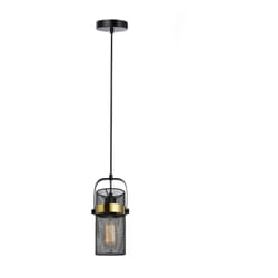 Home Deluxe - Suspension luminos - noir/or