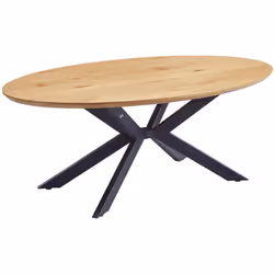 Particularités du produit: Dimensions (L x l x H) : 200 x 120 x 76 cm Choix de couleurs : Light Oak Matériau : panneau de fib ...