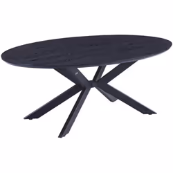 Particularités du produit: Dimensions (L x l x H) : 200 x 120 x 76 cm Choix de couleurs : Dark Oak Matériau : panneau de fibr ...