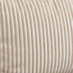 Tissu échantillon Pouf cozy Couleur : Beige - Home Deluxe