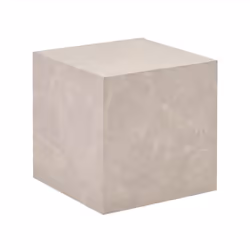 Table basse en marbre HOME DELUXE AMIRI M - 50 x 50 cm - Beige