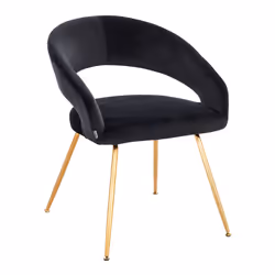 Particularités du produit: Dimensions : (H x L x P) : 75 x 57 x 61 cm Matériau : 100% polyester Couleur : noir Design élégant ...